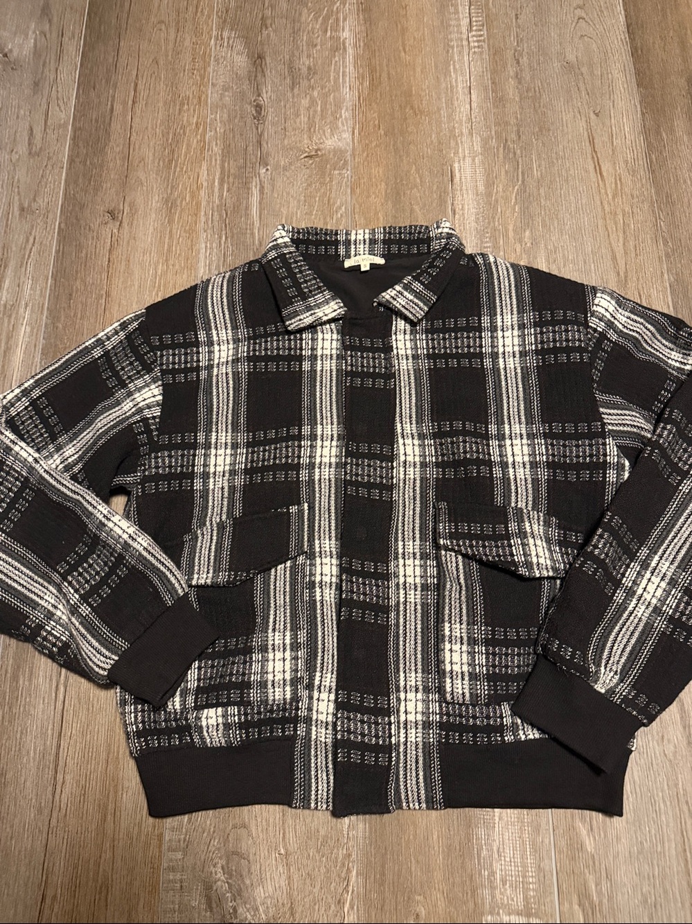 La Miel Black and Cream Jacket